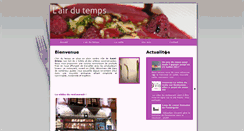 Desktop Screenshot of airdutemps.fr